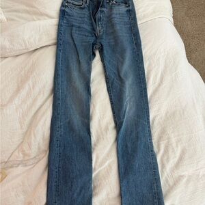 MOTHER High Waisted rider skimp Jeans